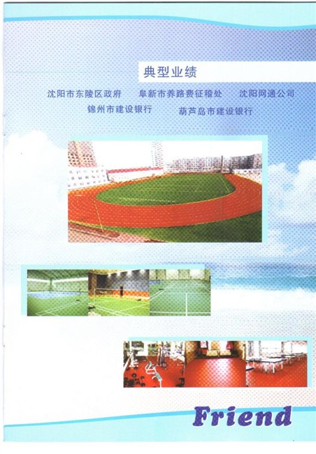 沈阳塑胶跑道沈阳健身路径 辽宁弗兰德体育工程有限公司