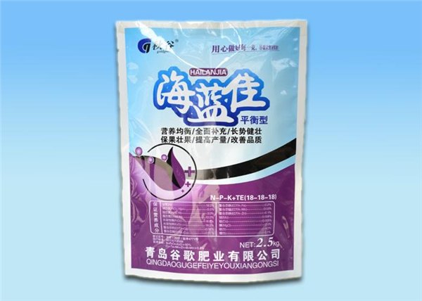 外观精美的化肥包装袋
