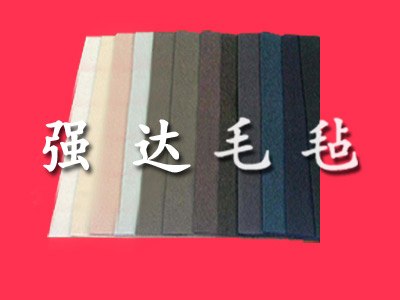 供应无锡毛毡彩色平面毛毡苏州羊毛毡
