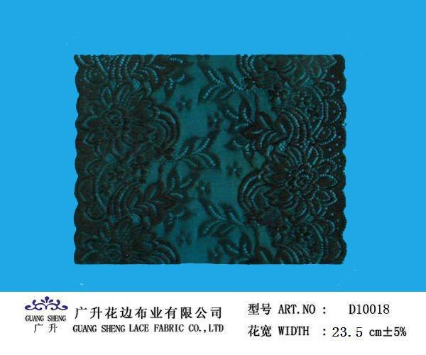 各类精美花边，整幅，针织布，广升花边