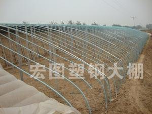 寿光智能联栋棚 双层塑钢保温棚 冬暖式高温大棚建设-寿光宏图