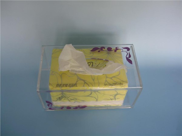 厦门亚克力纸巾盒，厦门压克力展架，厦门压克力纸巾盒-欣基福