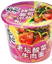 康师傅酸菜仔鸡面康师傅红烧牛肉面