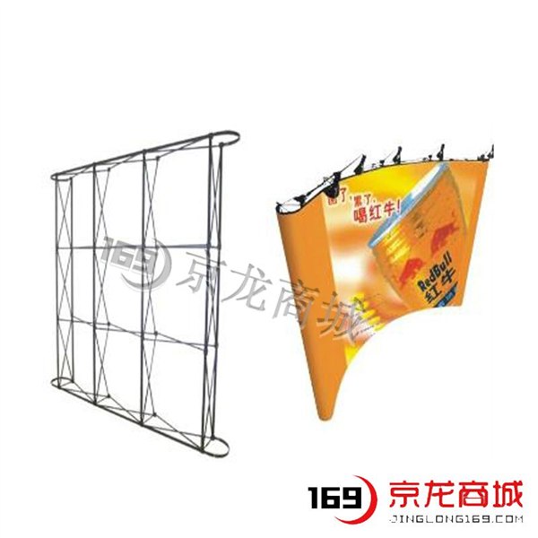 加强绷布拉网展架特价促销中，京龙商城供应展架