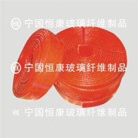 供应玻璃纤维超耐高温铁锈红防火管