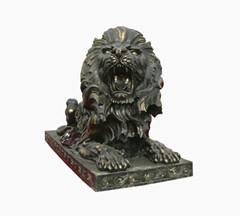 铜雕汇丰狮、铜雕门前狮子、铜雕狮子【唐县龙兴铜雕工艺品厂】