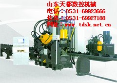 买【角钢加工生产线】铁塔加工设备角钢钻数控钻床设备选天都数控