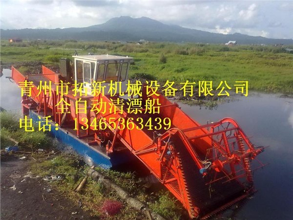 中型鱼池破碎船 全自动鱼池破碎船