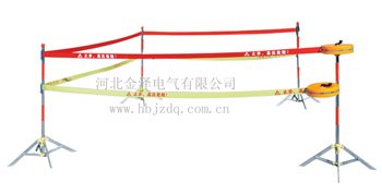 供应警示带式伸缩围栏，安全围栏，不锈钢伸缩围栏，伸缩式安全围栏