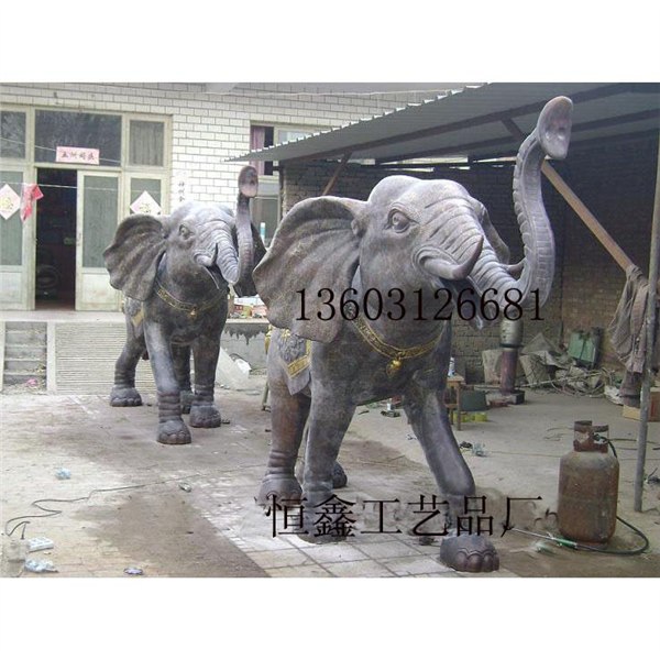 铜雕大象|促销啦！促销啦！有意者请联系恒鑫工艺品厂