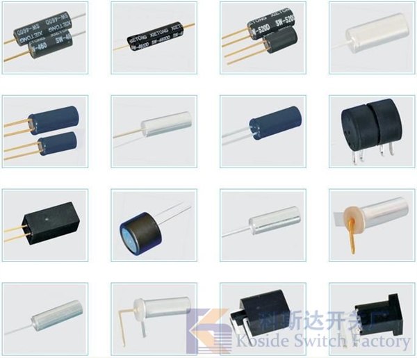 振动滚珠开关/振动弹簧开关/振动开关常开式/振动开关常闭式/振动开关密封式