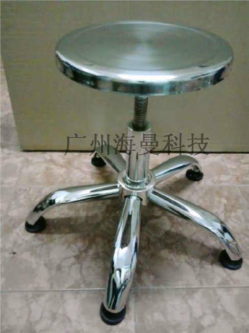 不锈钢螺杆升降圆凳0223LX