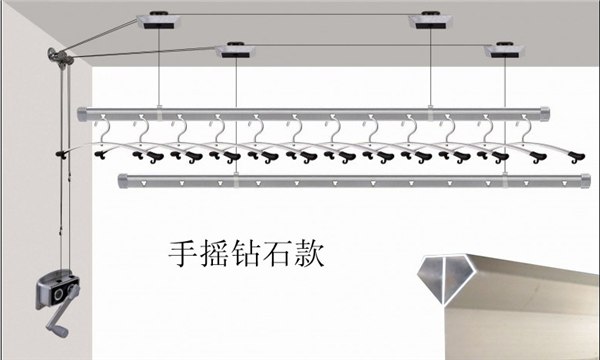 供应各种好夫人手摇晾衣架，简单，美观大方