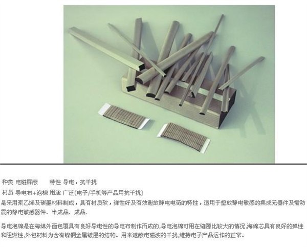 最专业的导电产品材料 最便宜的导电布导电泡棉