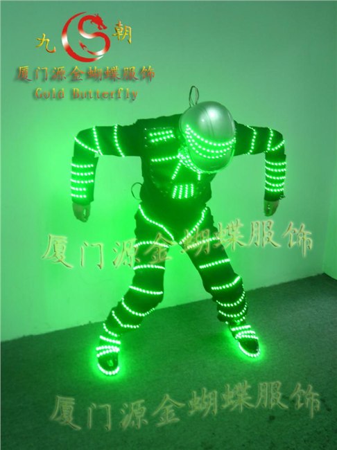 厦门led发光服设计订做 就找源金蝴蝶服饰有限公司