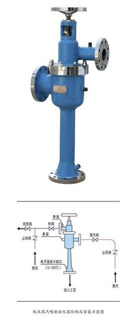 低压蒸汽喷射液化器【可批发，有图】安徽同晟
