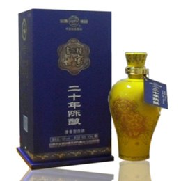 供应汾酒集团晶质玉液酒红瓶45度汾酒世家酒20年