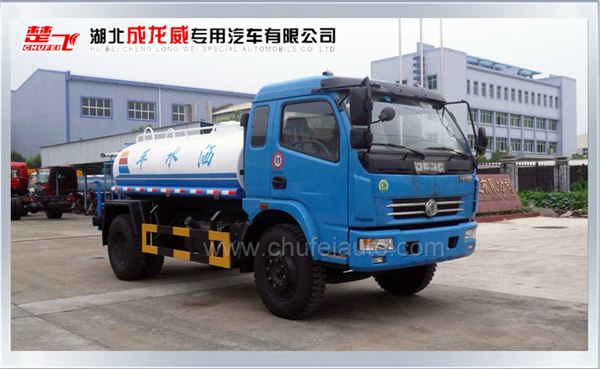 供应浙江东风排半多利卡洒水车（加强型140马力）