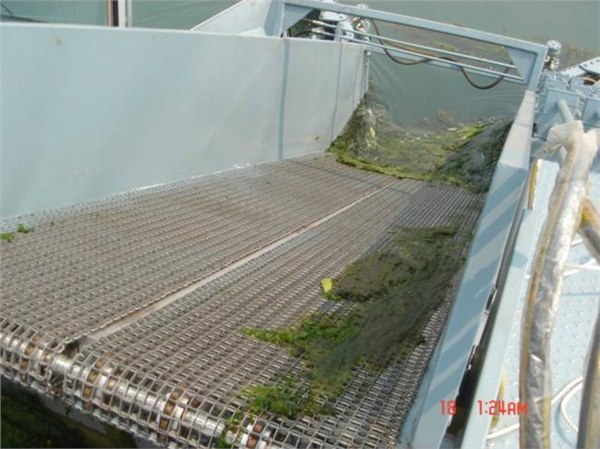半自动水草收集保洁船 小型水草收集保洁船