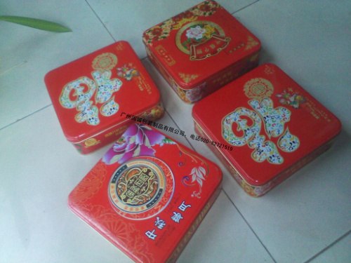 ，公版月饼铁盒，公用月饼包装，员工月饼铁盒