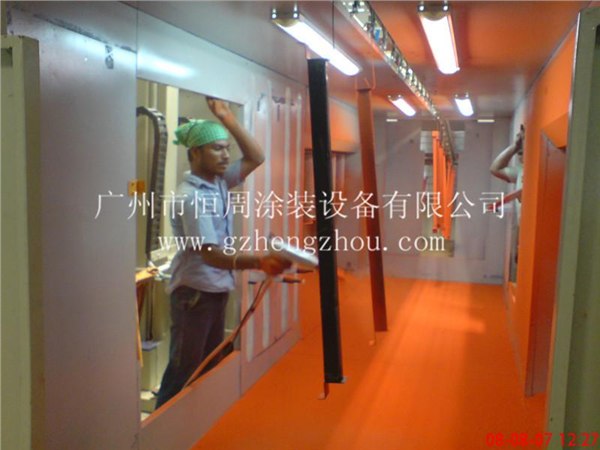 自动化自行车喷漆流水线【恒周】喷漆流水线供应商 最专业最给力