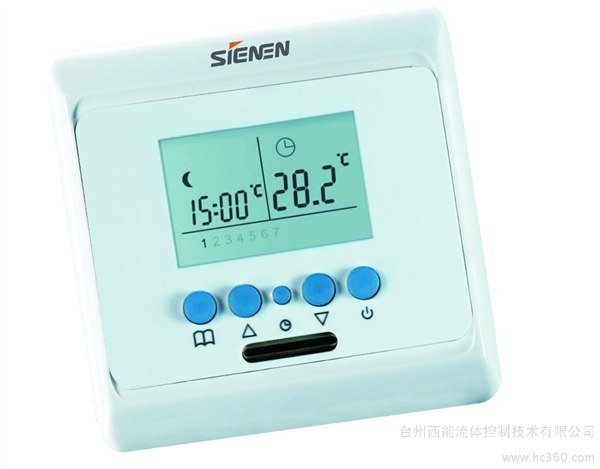 供应西能SN80.50系列液晶地暖温控开关