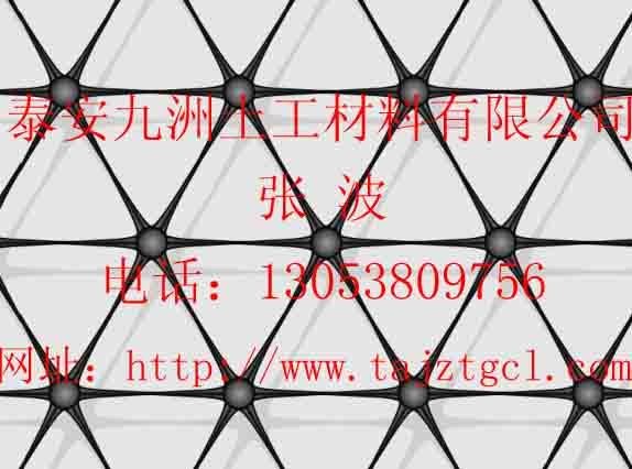 最稳定的土工格栅-三向格栅销售 一次性拉伸单向塑料土工格栅