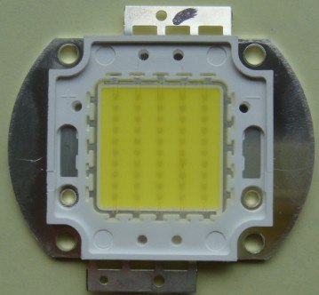供应LED大功率集成光75W LED晶元芯片投光灯光源路灯光源