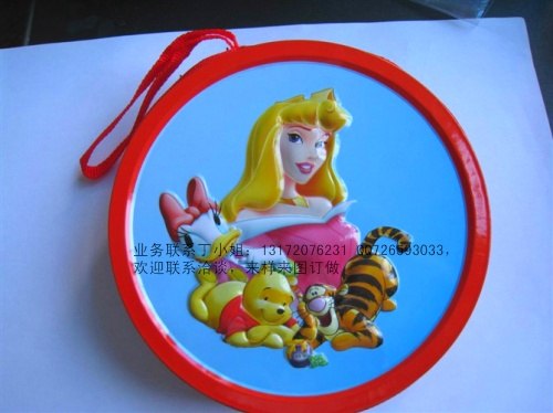 圆形24片装CD包，带手绳CD包