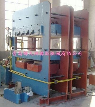 青岛框架硫化机口碑最好的厂家 大型油热框架平板硫化机 锦九洲