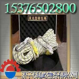 供应矿用救护绳荧光救生索JSS救生锁
