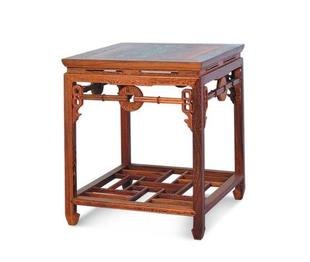 鸡翅木茶桌 红木家具
