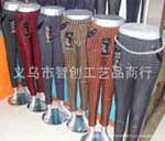 格子不倒绒保暖裤 九分格子保暖裤批发 双层加厚不倒绒格子裤