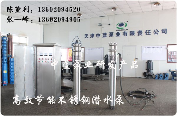 高效不锈钢潜水泵