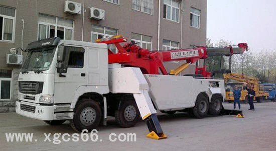 斯太尔360度旋转吊清障车/厦工楚胜（湖北）专用汽车销售