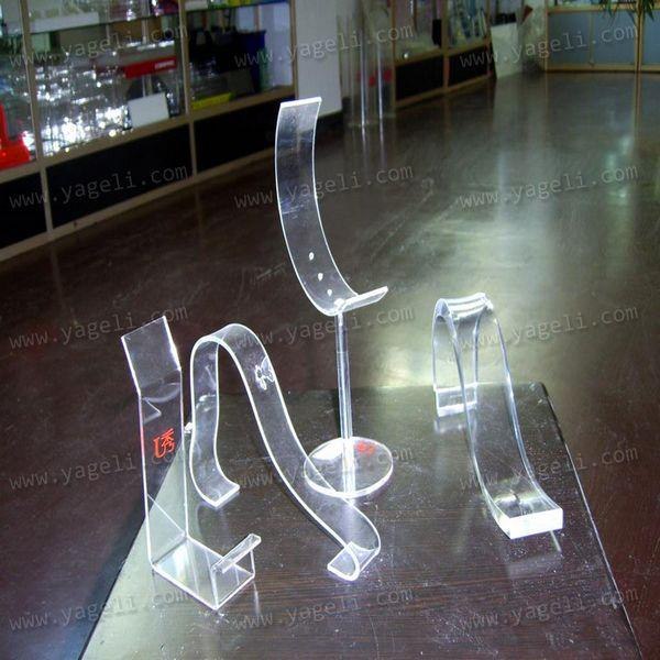 亚克力男士女士鞋展示架定制，有机玻璃鞋子展示架，压克力寿命长