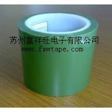 供应上海绿色高温胶带 绿硅胶 高温喷漆遮蔽胶带厂