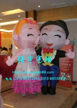 供应充气卡通婚庆气模