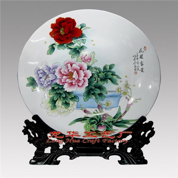 供应家居装饰品 庆典礼品 陶瓷赏盘