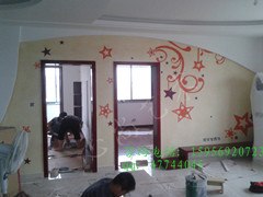 江西数码彩砂墙画 彩砂墙画 彩砂涂料