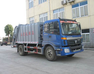 福田奥铃压缩式垃圾车（厦工楚胜）价格是多少？