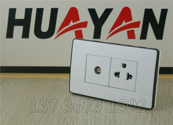 英式开关插座，电视带15A插座，Double 15A socket