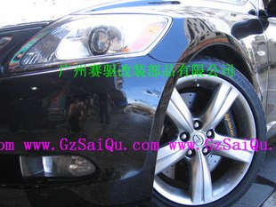 供应雷克萨斯GS430改装英国进口AP刹车大六活塞打孔碟