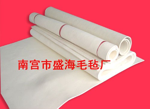 供应南宫羊毛毛毡厂家                      