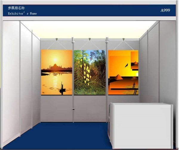 八棱柱展览铝型材 广交会标摊铝料