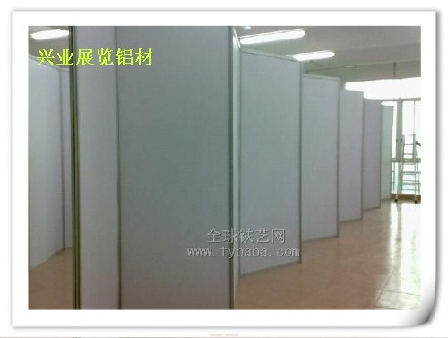 展览会隔断铝料 书画展板配件
