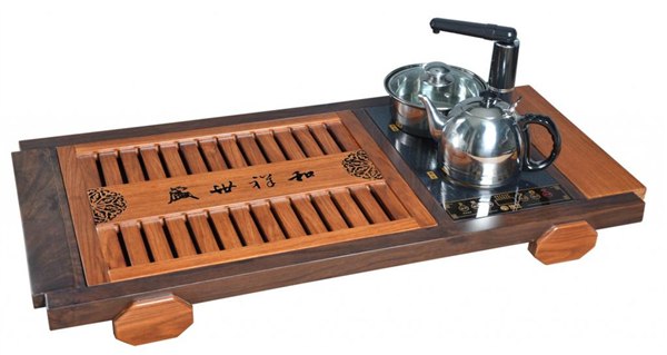 高端全智能茶盘，花梨木茶盘图片，花梨木茶盘报价，茶盘批发