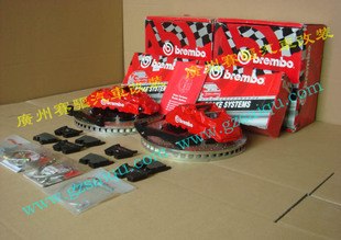 供应意大利原装BREMBO 改装大八活塞超高刹车性能GT版刹车套装