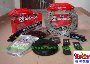 供应大众尚酷刹车改装套件意大利原装BEMBO大四活塞刹车卡钳