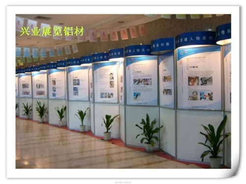 八棱柱展板，亚克力展板